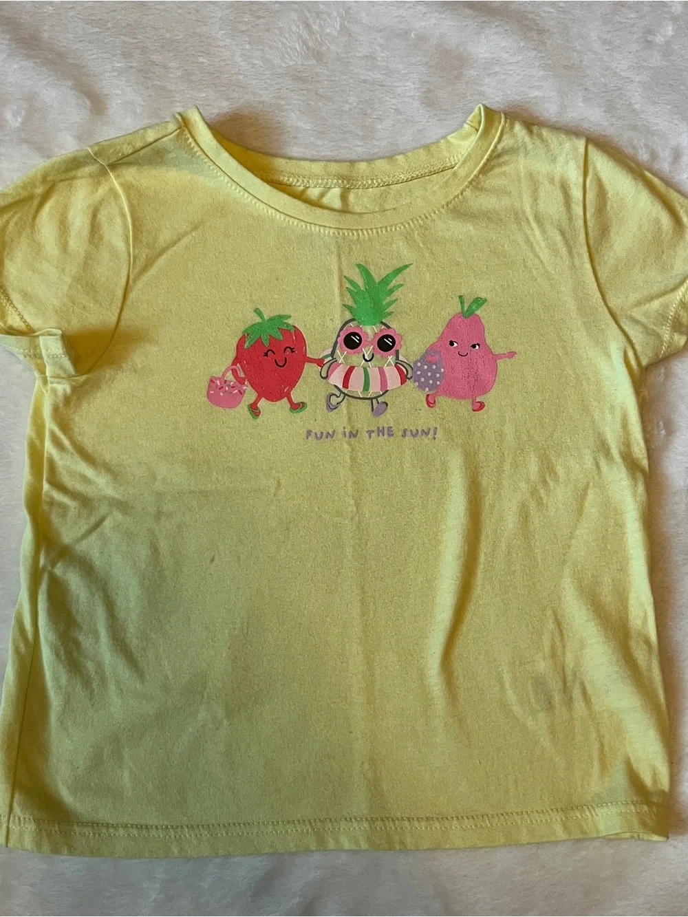 Yellow Kids Short-Sleeve Graphic Tee Set - 6 shirt bundle